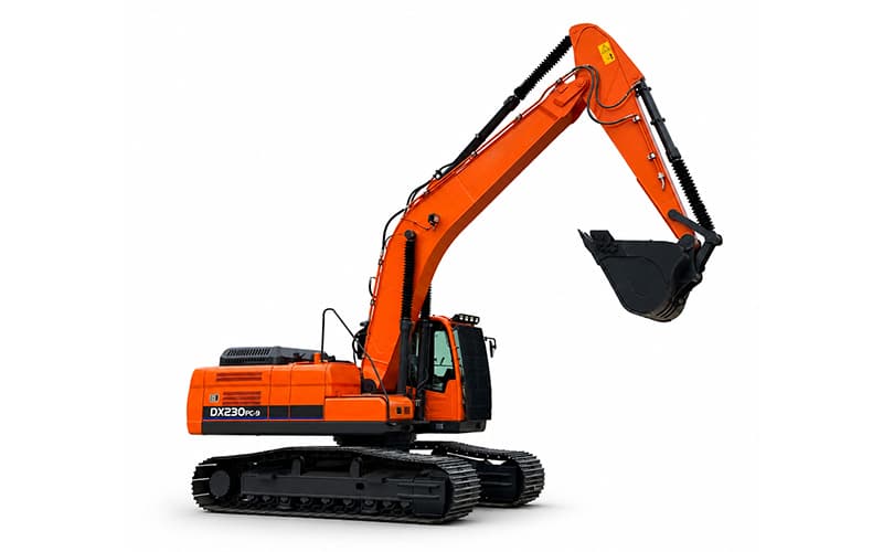 DX230PC-9 21.6-Ton Crawler Excavator- စွမ်းဆောင်ရည်မြင့် အလုပ်အတွက် လေးလံသော သတ်မှတ်ချက်များ