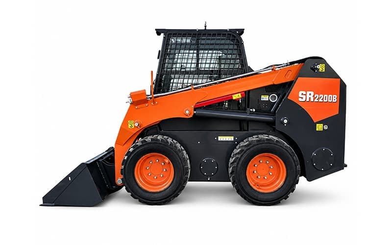 SR2200B Skid Steer Loader သည် အလုပ်ဝဘ်ဆိုက်များတောင်းဆိုရန်အတွက် လက်တွေ့ကျသောရွေးချယ်မှုတစ်ခုဖြစ်စေသည် ။